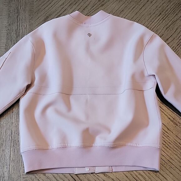 Blush pink light bomber jacket size S Outline NWOT - Picture 8 of 9